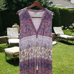 Lucky Brand midi dress size XL